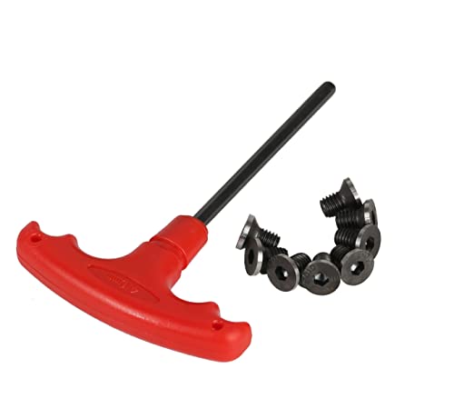 VINWOX SCR4-4NV-SET 4” Wood Lathe Scroll Chuck Set, 4-Jaw Self-Centering Chuck Set, with Nickle electric Coating Chuck Body & 1"x8TPI thread & VINWOX