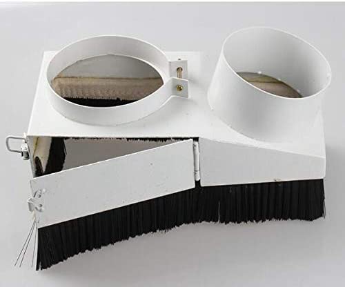 Flexible Nylon Strip Brush for Brush Vacuum Cleaner Engraving Machine Dust Cover CNC Router Spindle Motor (4 meter) ele ELEOPTION