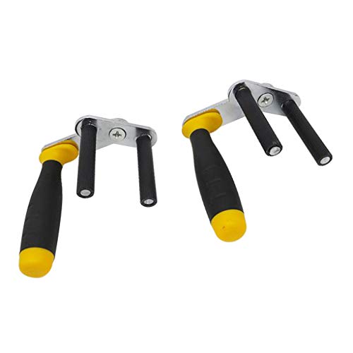 Set of 2 Heavy Metal Gripper Handle Lifting Carrier, Labor Saving Handling for Drywall, Plaster Boards, Wood Panels, Drywall Plywood Sheet Generic