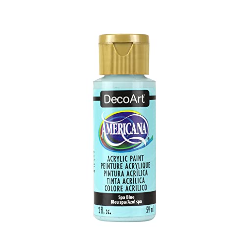 DecoArt Spa Blue, Americana Acrylic Paint, 2 Ounces DecoArt