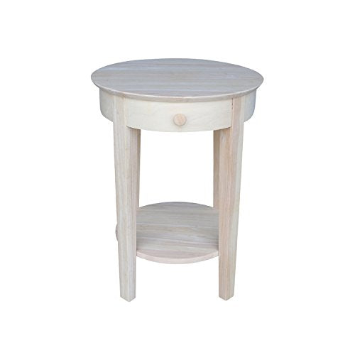 International Concepts Accent Table, Unfinished IC International Concepts
