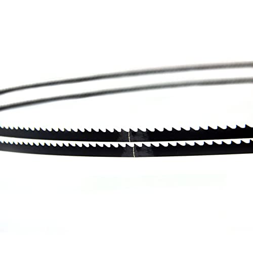 FOXBC 80 Inch x 1/4 Inch x 6 TPI Bandsaw Blades for Sears Craftsman 12" bandsaw - 2 Pack FOXBC