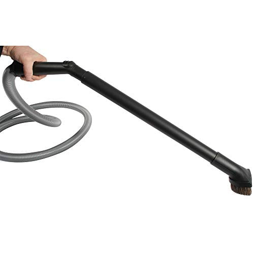 Cen-Tec Systems 95292 Home and Shop Vacuum Expanded Multi-Brand Power Tool Dust Collection Adapter Set and Full Attachment Kit, 30 Ft. Hose, Black Cen-Tec Systems