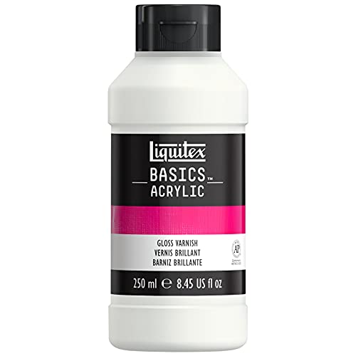 Liquitex BASICS Gloss Varnish, 250ml (8.4oz) Bottle Liquitex