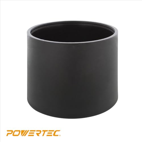POWERTEC 70113 4-Inch Dust Collection Coupling for 4” OD Fittings and Adapters POWERTEC