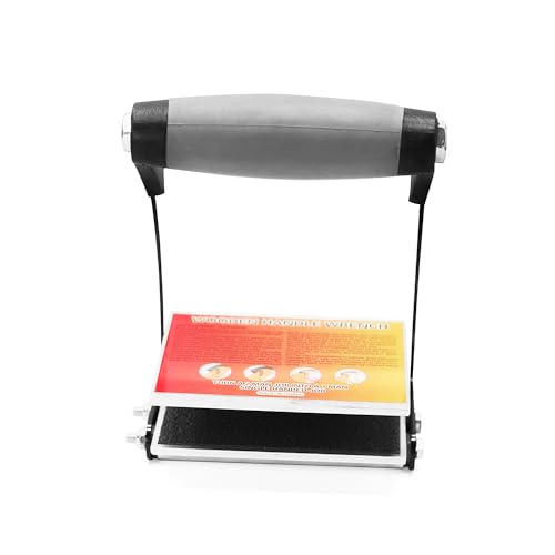 WEITARI Plywood Carrier, Panel Carrier, Drywall Carrying Tool, 0 to 1 Grip Range Sheetrock Gripper Carrying Soft-Grip Handle Gripper Lift for Clamp WEITARI