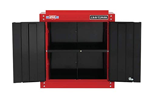 Craftsman Garage Storage, 28-Inch Wide Wall Cabinet (CMST22800RB) Craftsman