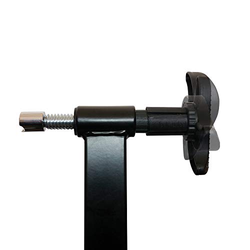 BalanceFrom Bike Trainer Stand Steel Bicycle Exercise Magnetic Stand with Front Wheel Riser Block BalanceFrom