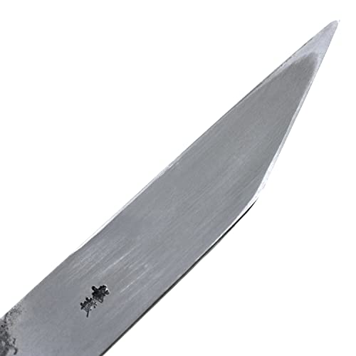 KAKURI Kiridashi Knife Left Hand 21mm, Left Handed Utility Knife Tool for Wood Marking, Scribing, Carving, Whittling, Woodworking, Hand Forged KAKURI