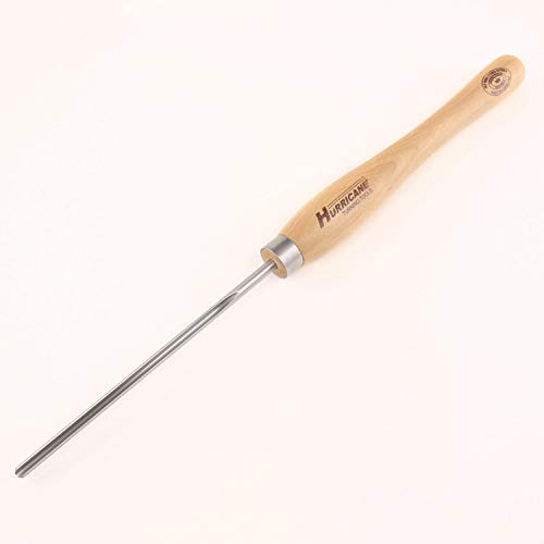 Hurricane Turning Tools, HTT-240W, M2 HSS, 3/8" Bowl Gouge, (1/4" Flute) for Woodturning Hurricane Turning Tools