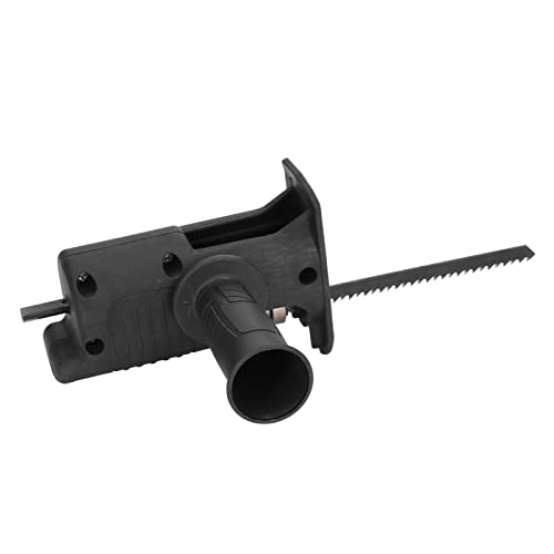 Reciprocating Saw Attachment for Drill Kit for Cordless Drill with Blades for Metal Wood Cutting Jig Saws Walfront