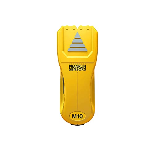 Franklin Sensors ProSensor M10 Stud Finder with 3-Sensors, Wood & Metal Stud Detector/Wall Scanner, Made in the USA Franklin Sensors Professional Stud Finders