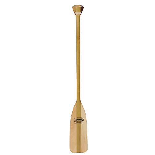 Attwood 11761-1 Canoe Paddle, Wooden, 4-Feet Long, Ergonomic Grip, Premium Wood Construction, Protective Finish Attwood