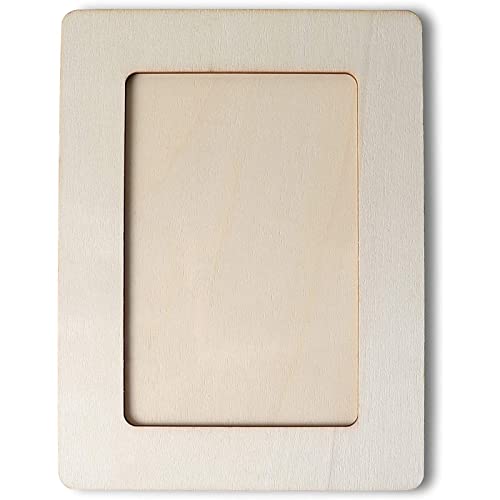 Bright Creations Wooden Picture Frame for 4 x 6 Inch Photos (4 Pack) Bright Creations