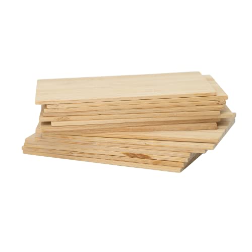 Bamboo Engraving Blanks Rectangle Bamboo Blanks Unfinished Wood Blanks 20 Pcs TFoRibbon