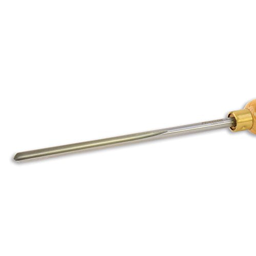 Hurricane Turning Tools, HTT-100, High Speed Steel, 3/8" Bowl Gouge (1/4" Flute) for Woodturning Hurricane Turning Tools
