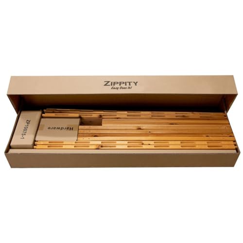 Zippity Outdoor Products ZP19075 Newberry Wood Fence Panel Kit, Perfect as a Small Dog Fence or Decorative Garden Fence, No Dig Install, 48” W x 32” Zippity Outdoor Products