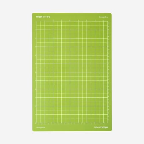 Cricut Standard Grip Machine Mat 8.5in x 12in, Reusable Cutting Mat for Crafts with Protective Film, Use with Cricut Cardstock, Iron On, Vinyl and Cricut
