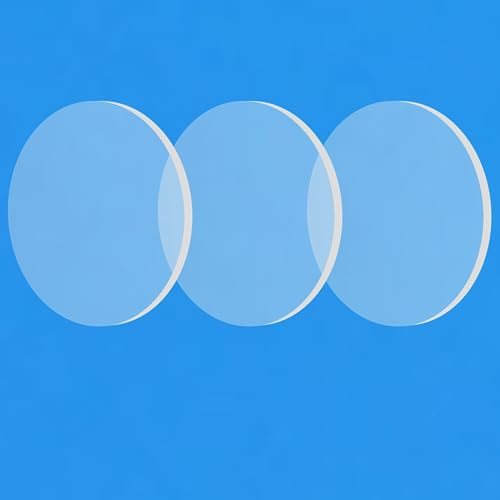 Dofiki 14mm Replacement Laser Lens for D1 Pro, M1, P20 V35 Plus Series Laser Engraver, Lower Protective Lenses, Coated Mineral Crystal 14mm Lens for Dofiki