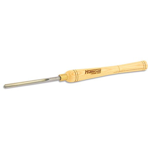 Hurricane Turning Tools, HTT-111, High Speed Steel, 3/8" Spindle Gouge (3/8" Flute) for Woodturning Hurricane Turning Tools