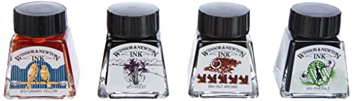 Winsor & Newton Collection Drawing Ink Set, Set of 8, Henry Collection Winsor & Newton