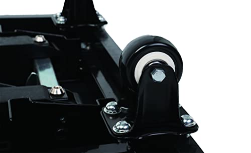 Disston Omni Plus 5 in 1 Workbench, Clamping Table, Scaffold, Dolly and Creeper All in one Work Table Orange/Black Disston