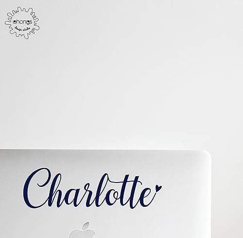 Girls Name wall Decal/Custom name sticker/Personalized Wall Decal/Nursery Baby Name Decal/kids name sticker Ohongs Design Studio