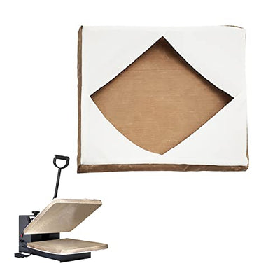 Heat Press Platen Wrap Cover, Wrap Cover for Heat Press Platen Heavy Duty Cover Protector for Protecting Sublimation Heat Pressing Machine Plate (15