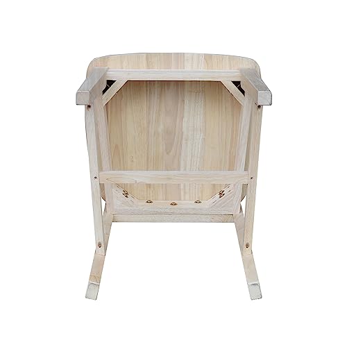 International Concepts Pair of Mission Side Chairs, Unfinished IC International Concepts