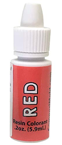 Red Epoxy Pigment (Colorant, Dye, Tint) 6cc (0.2 oz.) ComposiMold