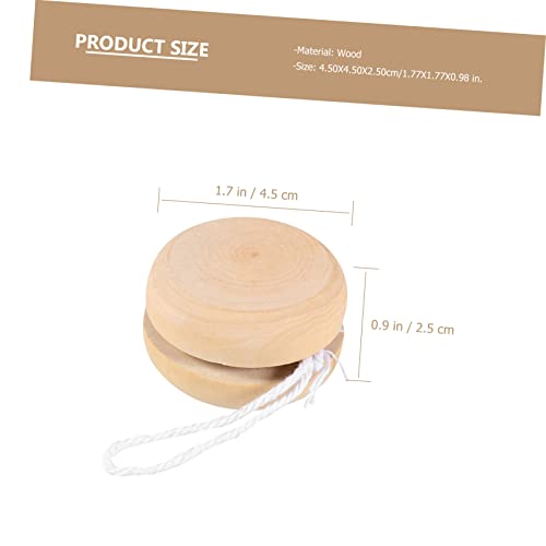 Gogogmee 10pcs Graffiti Yo-yo Trick Yoyo Beginner Yoyo Transaxle Yoyo Responsive Yoyo Rotating Yoyo Balls Wood Yoyo Balls Unfinished Wood Bearing Gogogmee