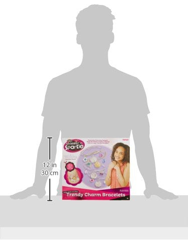 Cra-Z-Art Shimmer ‘N Sparkle Trendy Charm Bracelet Kit Cra-Z-Art