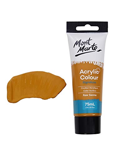 Mont Marte Acrylic Paint Studio 75ml - Raw Sienna Mont Marte