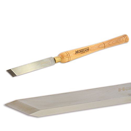 Hurricane Turning Tools, HSS, 3 Piece Skew Chisel Set (1/2", 1", 1 1/2"), Standard Series Woodturning Tools Hurricane Turning Tools