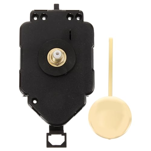 Veemoon 1 Set Pointer Walnut Suite Metal Sports Mechanical Accessories Set Pendulum Second Hand Iron Mute Clock Wall Clock Motor Quartz Clock Veemoon