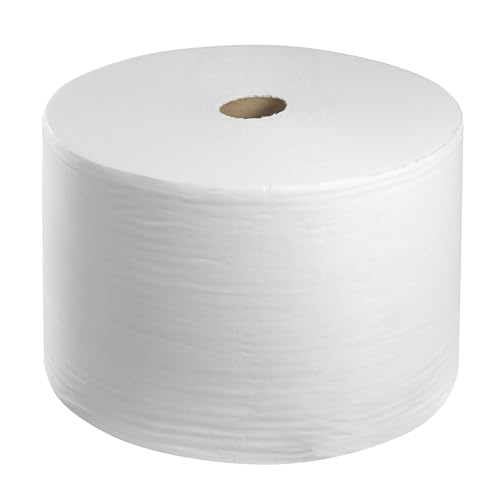 Wypall X50 Disposable Cloths (35015), Strong for Extended Use, Jumbo Roll, White, 1,100 Sheets / Roll Wypall