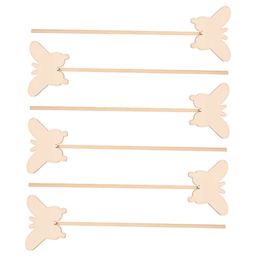 Toyvian 12 Pcs Wand Diy Princess Wand Kit Unfinished Fairy Wands Butterfly Wand Fairy Wand Crafts Diy Painting Toys Kids Princess Diy Fairy Wand Toyvian
