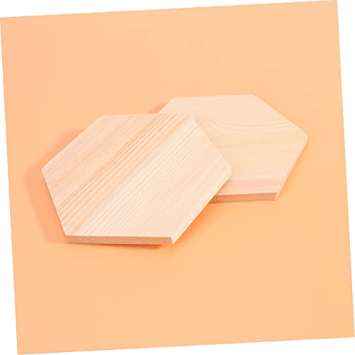 COHEALI 20 Pcs Unfinished Wood Cutout Shapes Ornament Kits for Kids Wood Cutouts for Crafts Unfinished Wood Cutouts Unfinished Wood Shapes Wood COHEALI