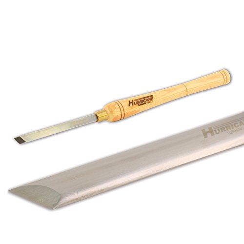 Hurricane Turning Tools, HSS, 3 Piece Skew Chisel Set (1/2", 1", 1 1/2"), Standard Series Woodturning Tools Hurricane Turning Tools