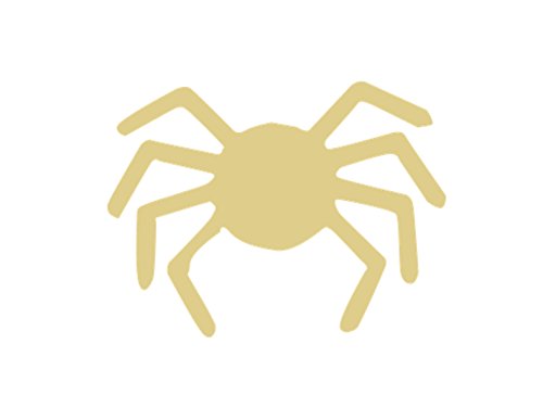 Spider Cutout Unfinished Wood Halloween Theme Door Hanger Animal Insect Halloween Party Scary MDF Shaped Canvas Style 2 Diverse Woodworking