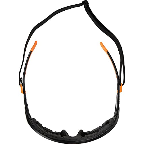 Klein Tools 60471 Safety Glasses, ANSI Z87.1+ Pro Full Frame Gasket Safety Glasses, Gray Lens, UV Protection, Anti-Fog, Scratch Resistant Klein Tools