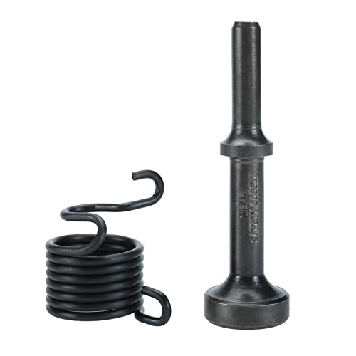 YaeTek 10 Pcs Air Hammer Pneumatic Chisels Tools including 9pcs 0.401'' Shank Smoothing Pneumatic Air Hammer Chisels Bits and High Carbon Steel YaeTek