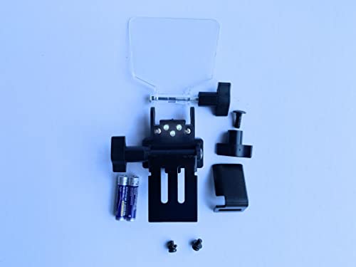 Gitachi Bauer Bench grinder eye shield glass and brackets 1 set (OEM) Replacement with Built- in LED lights-2021 Gitachi