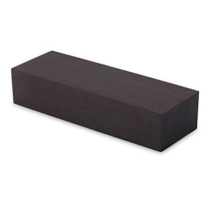 Vbestlife 12X4X2.5Cm Black Ebony Wood, Black Ebony Lumber Original Wood Timber, Lumber Blank DIY Material for Music Instruments Tools Wood Turning