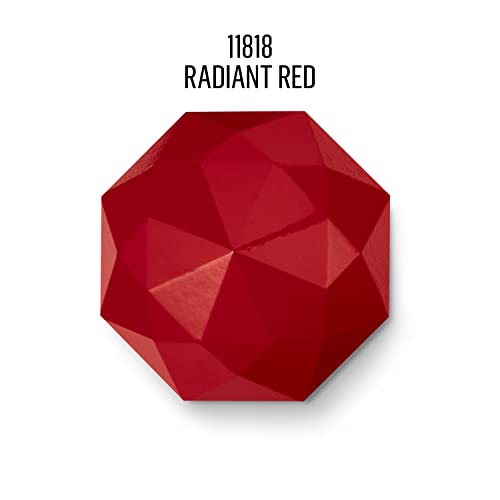 FolkArt, Radiant Red 2 fl oz Assorted 59ml Brilliant Gloss Acrylic Paint for Easy to Apply DIY Crafts, Art Supplies with A Glossy Finish, 11818 FolkArt