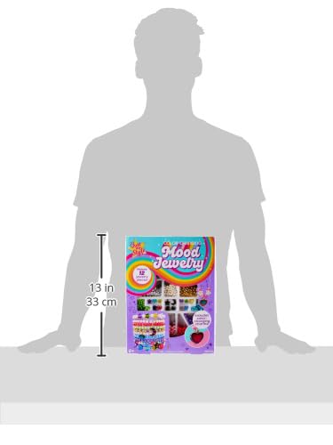 Just My Style Color-Changing Mood Jewelry Making Kit, Bracelet & Necklace Making Kit, Arts & Crafts Kit for Girls & Boys Ages 6-10 Just My Style