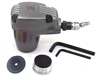 Automatic Air Palm Hammer Handheld Pneumatic Hammer Scaler 1000 Stroke with Steel Hammer Tip for Car Sheet Metal Repair, Auto-body Panel Bumping, Tap