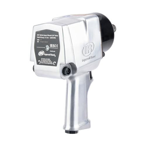 Ingersoll Rand 261 3/4-Inch Super Duty Air Impact Wrench - High Torque Output, Handle Exhaust, Pressure-Feed Lube System, Hammer Impact Mechanism, Ingersoll Rand