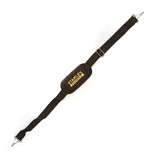 STANLEY FATMAX Technician Tool Bag, Heavy Duty 600 Denier and Leather, Multifunctional Tool Storage Organiser, 18 Inch, 1-93-950 Stanley