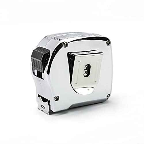 Crescent Lufkin 1/2 x 12' Chrome Case Yellow Clad Tape Measure - L912-02 Lufkin